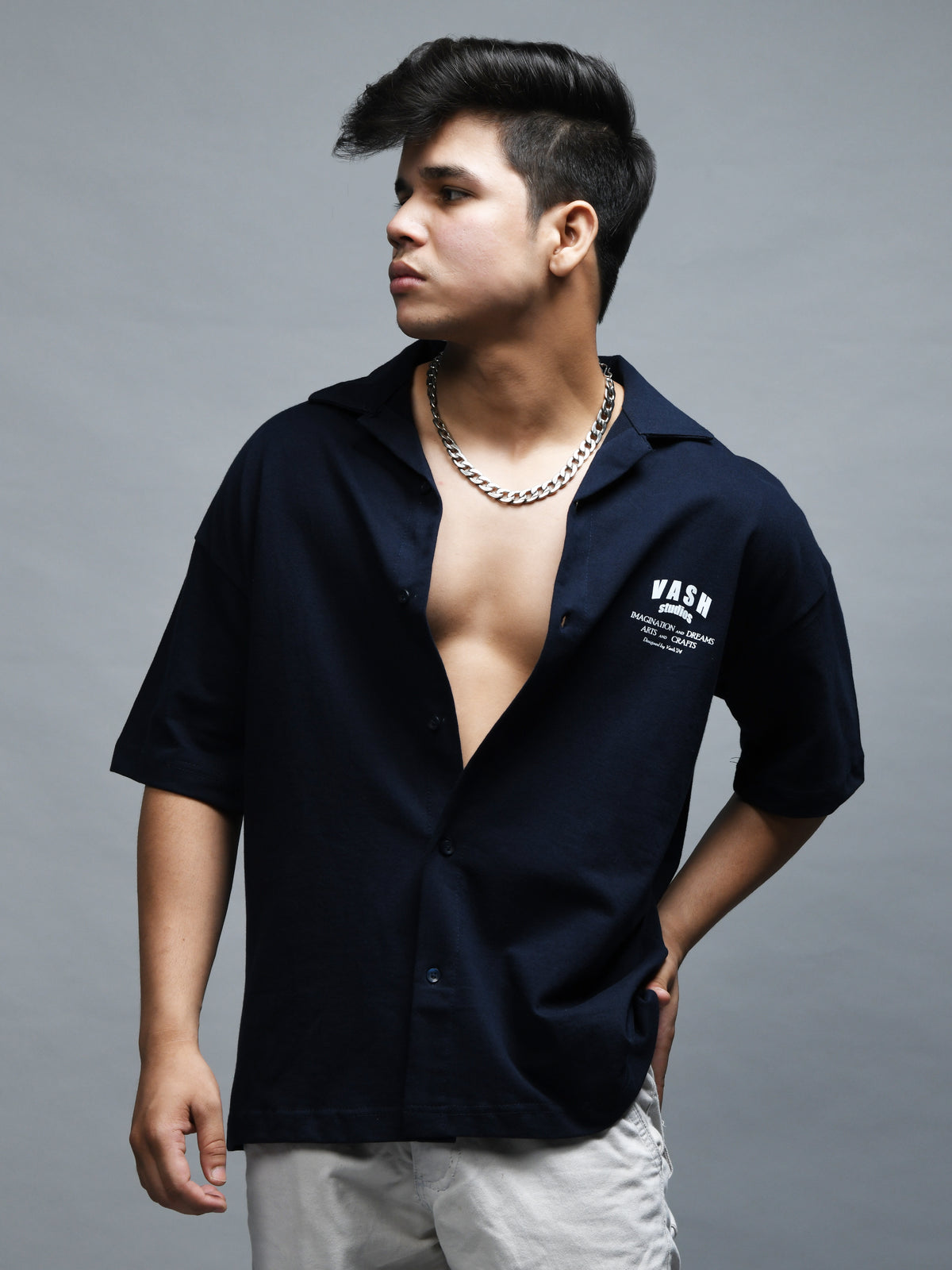 Cuban Collar Shirt
