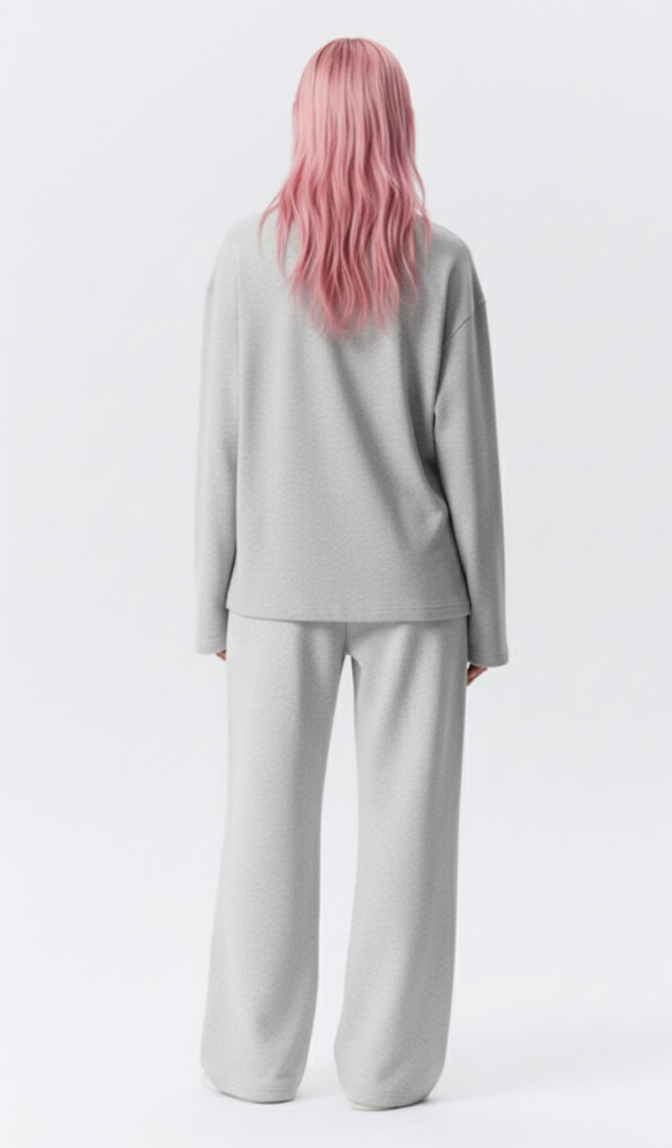 Unisex Grey Baggy Bottoms