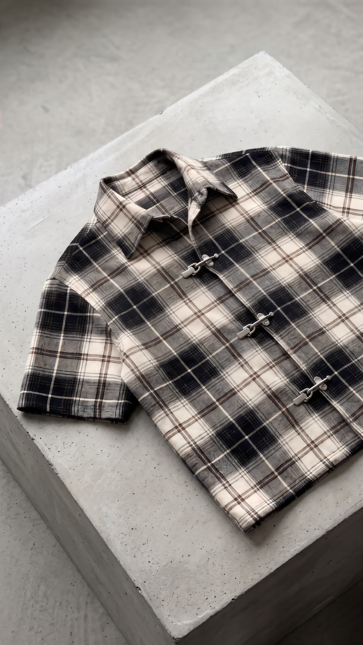 Monarch Plaid Overshirt