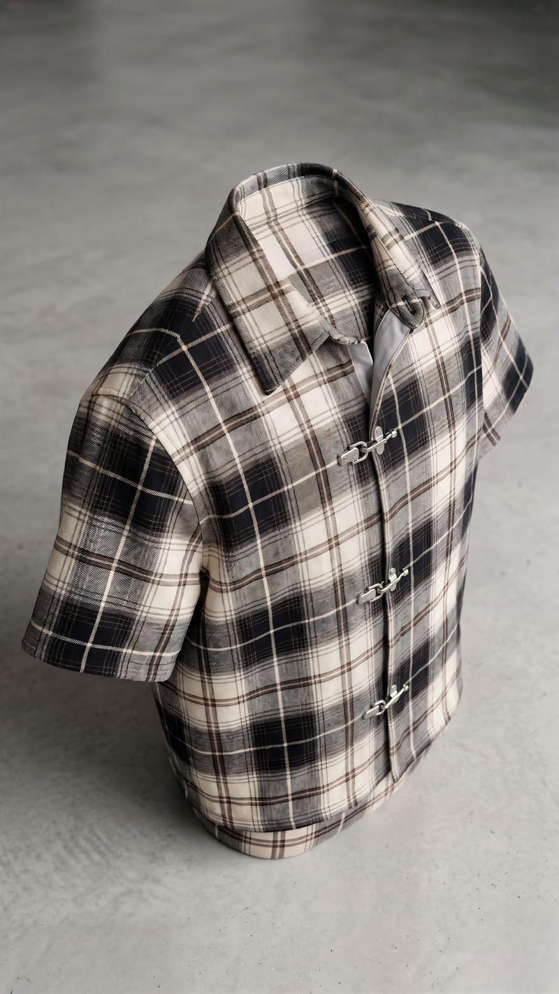 Monarch Plaid Overshirt