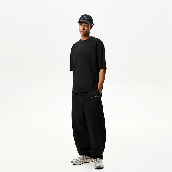 Black Baggy Sweatpants