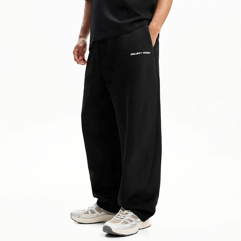 Black Baggy Sweatpants Alternate